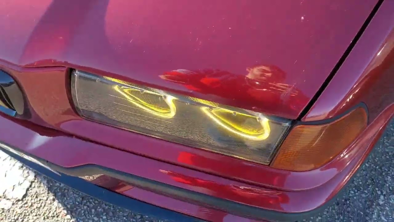 J'INSTALLE DES ANGEL EYES SUR MA 325 TDS E36 !!
