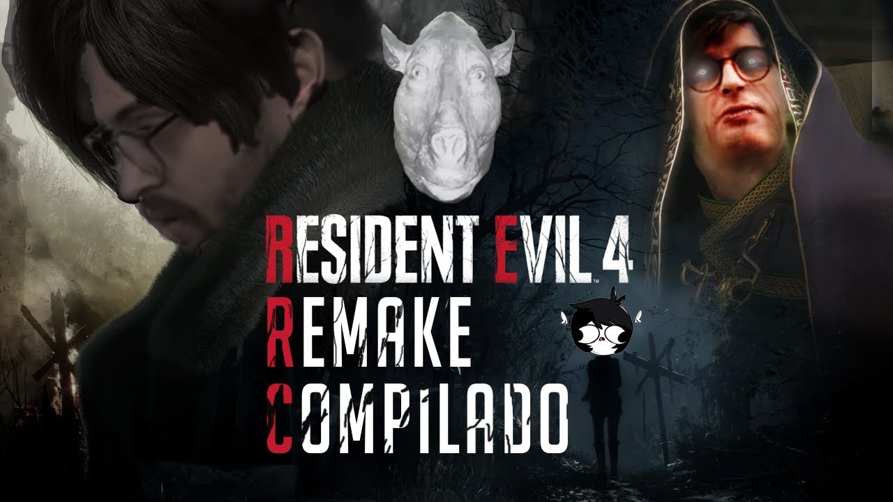 MOMENTOS E CONVERSAS IS CAT O LÓGICAS NO RESIDENT EVIL 4: REMAKE NO @jogandofoddaci