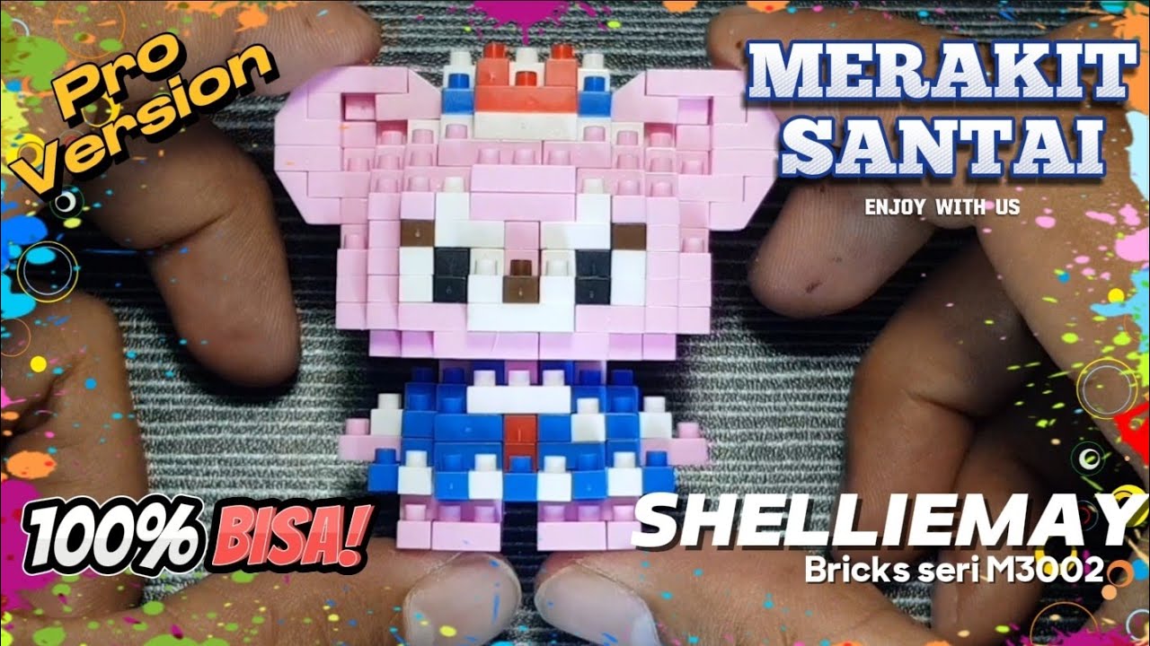 Merakit santai lego bricks ShellieMay seri M3002