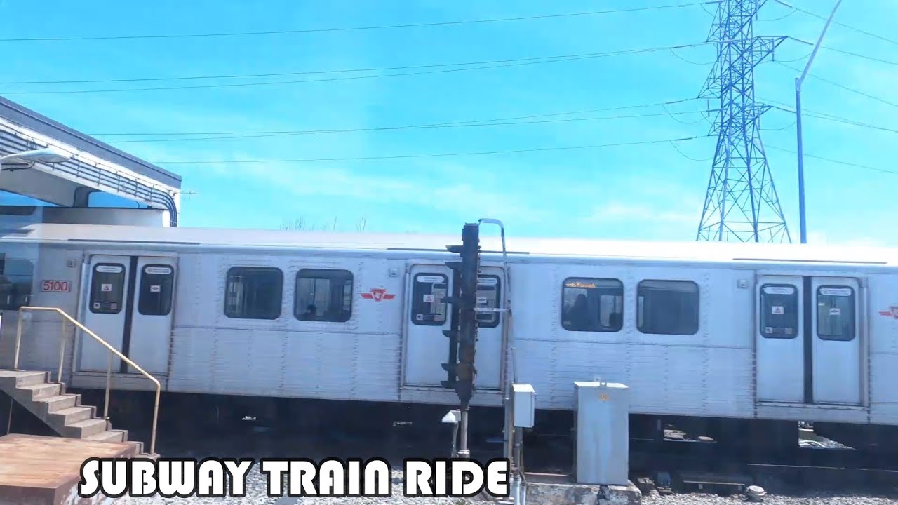 Bloor-Danforth | Line 2 Subway Train Ride From Kennedy To Donlands Station