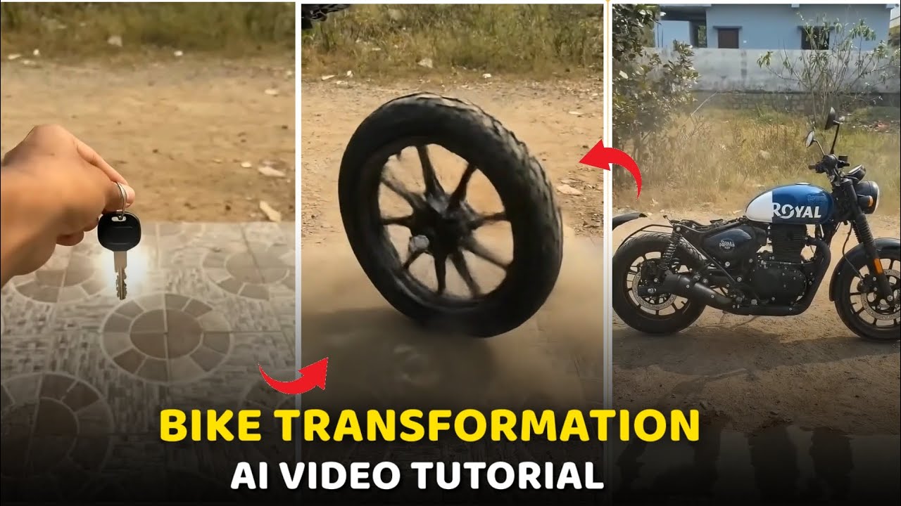 New Trending Ai Bike Transformation Reels Editing | ai Bike Transformation Reels Editing Tutorial