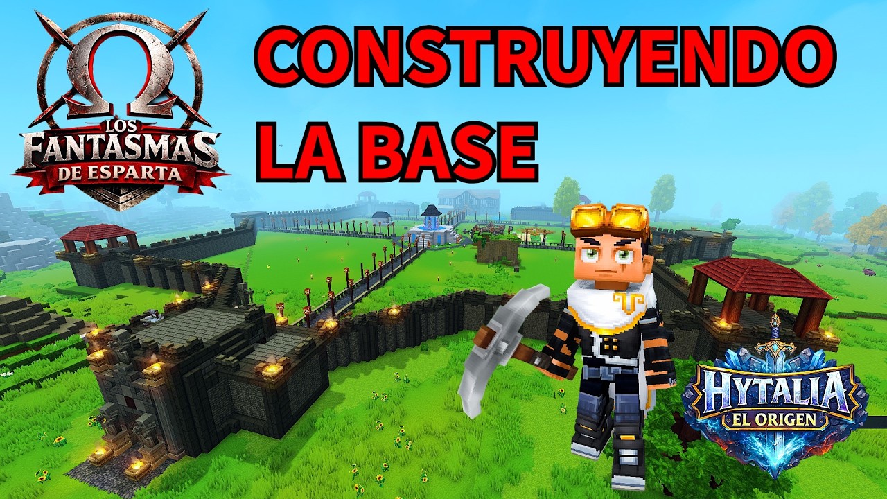 HYTALE CONTRUYENDO LA BASE DEL CLAN