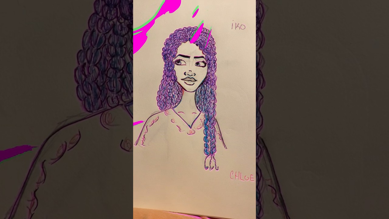 DRAWING IKO From the LUNAR CHRONICLES 