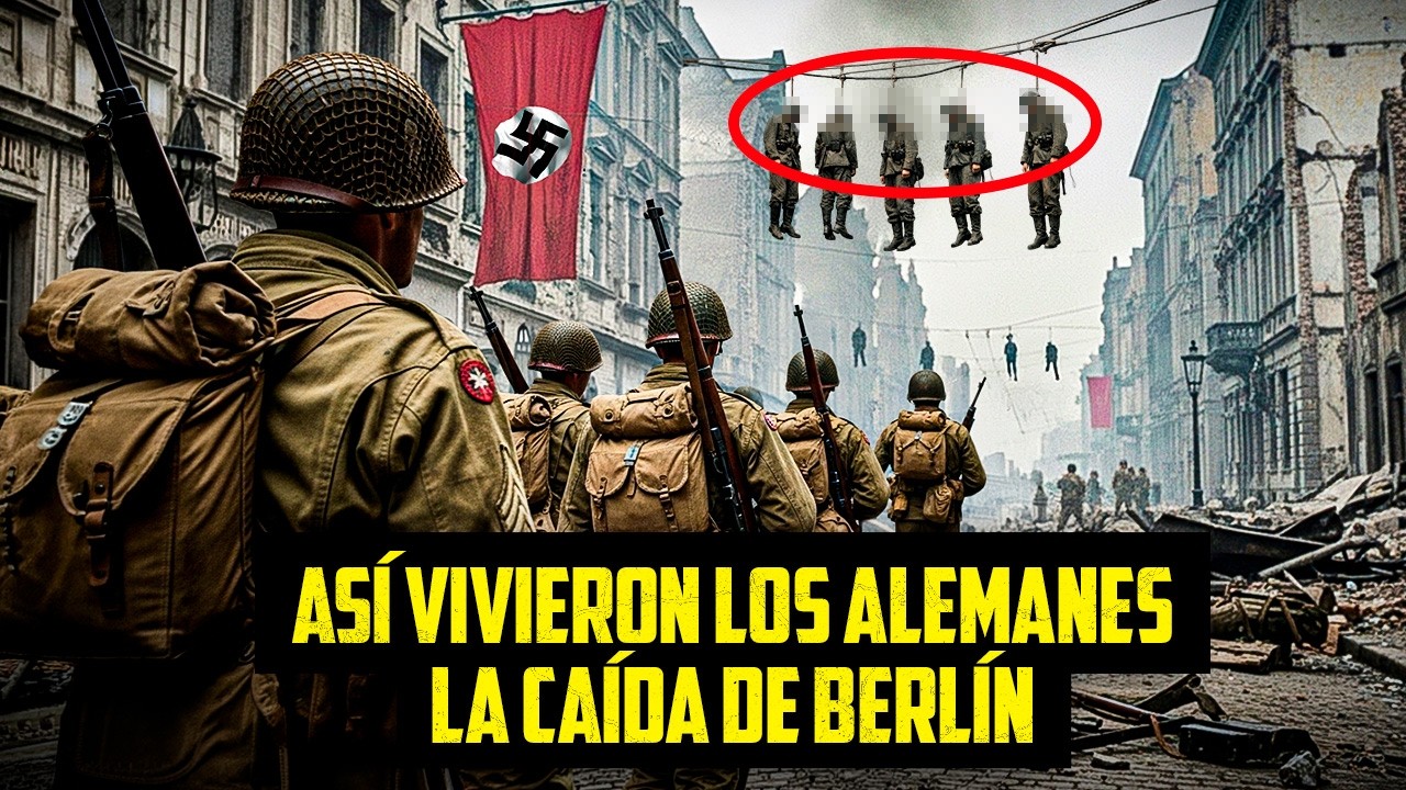 ¡CADÁVERES por todas partes!: Así VIVÍAN en Berlín después de la MUERTE de Hitler