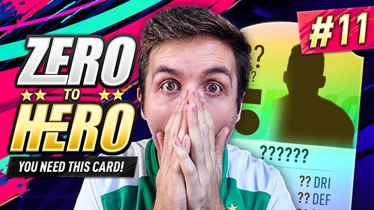 YOU MUST BUY THIS CARD!! FIFA 19 ZERO TO HERO