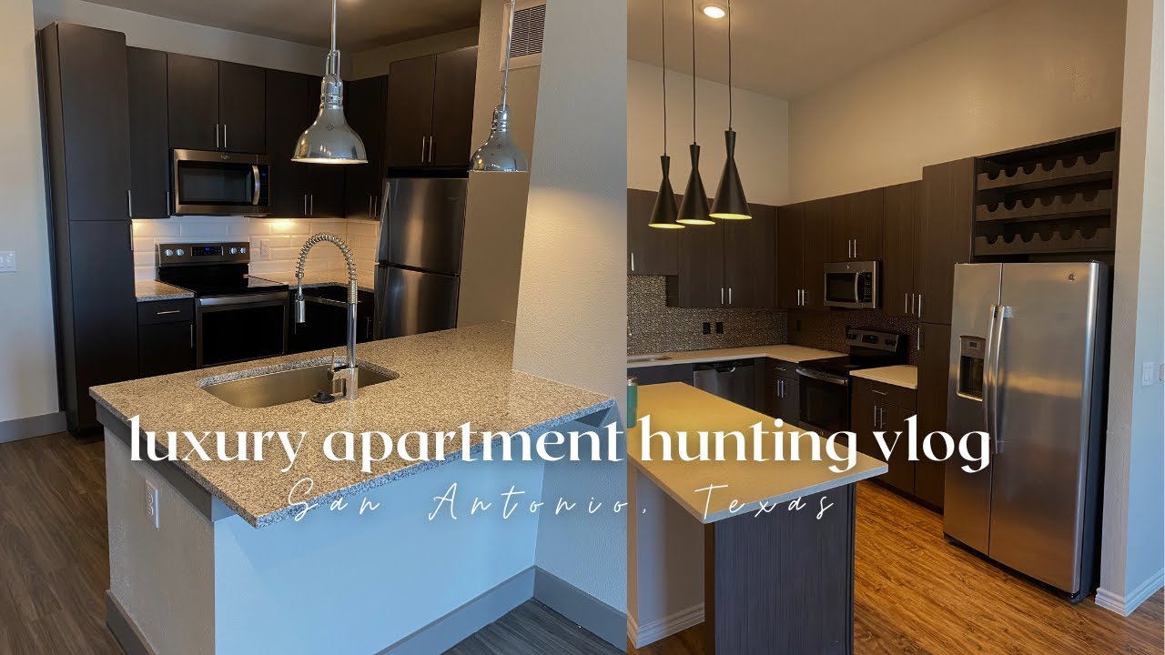 luxury apartment hunting vlog | san antonio, texas