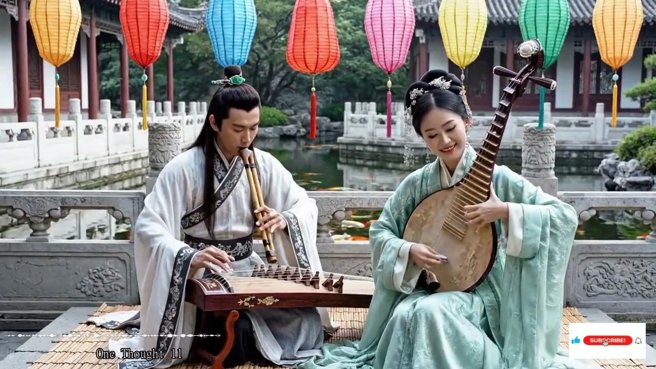 Bamboo Veil – Flute And Guzheng Drift Amid Rain And Whispered Forest Winds For Quietude