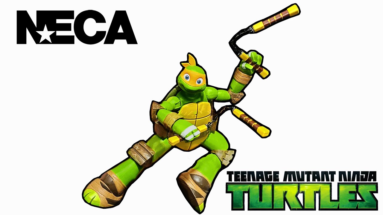 Обзор мультфильма Микеланджело NECA Ultimate TMNT 2012
