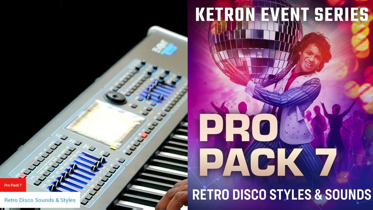 KETRON EVENT SERIES PRO PACK 7 - RETRO DISCO 2