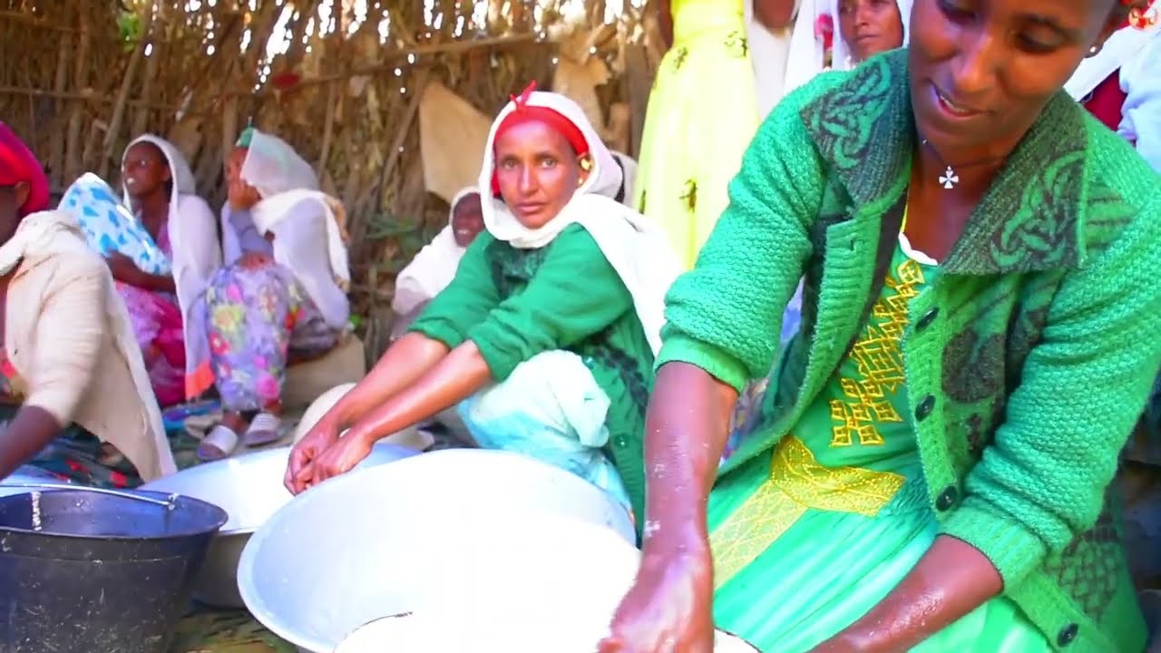 ኣብ መርዓ ዓጋመ ጥሕሎ  ፀብሒ ስልሲ  እናተሰርሐ Tigray wedding culture