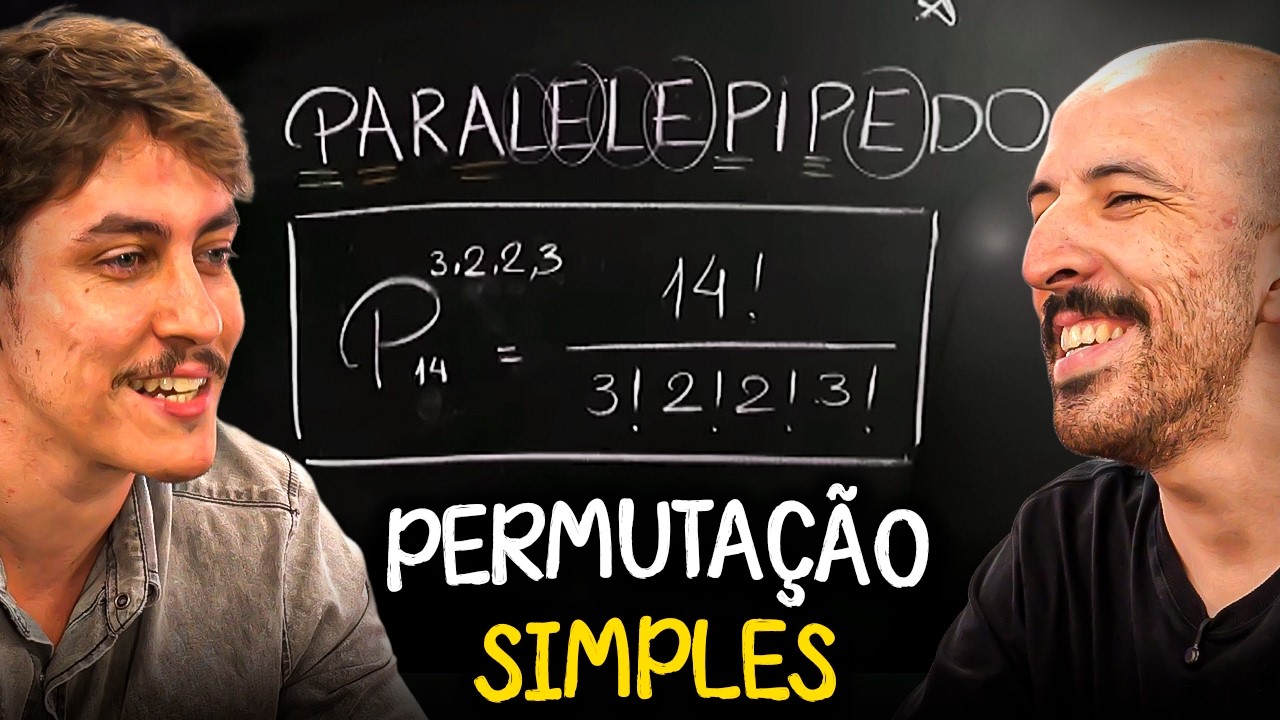 Como Calcular Permuta&ccedil;&atilde;o? An&aacute;lise Combinat&oacute;ria - Curso Completo (Aula 02)