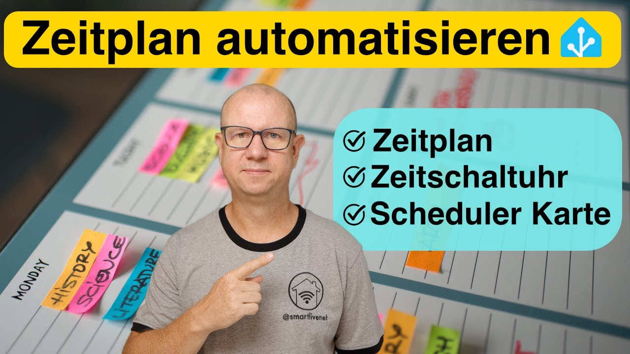 GEWUSST WIE: Zeitpläne und Zeitschaltuhren in Home Assistant + Vorstellung Scheduler Card