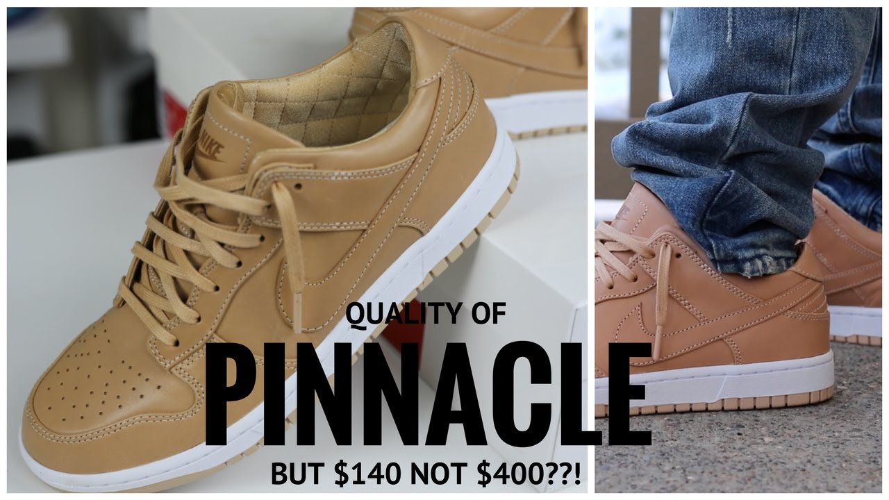 $400 PINNACLE QUALITY FOR $140?! NIKELAB DUNK LUX VACHETTA TAN REVIEW