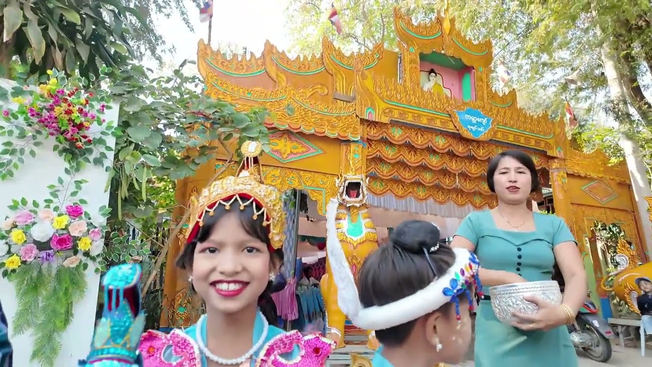 Myint Myat Thu  01 မြင့်မြတ်သူ ထမင်းဆိုင် မိသားစု အလှူတော်(အပိုင်း-၁)၁-၃-၂၀၂၅