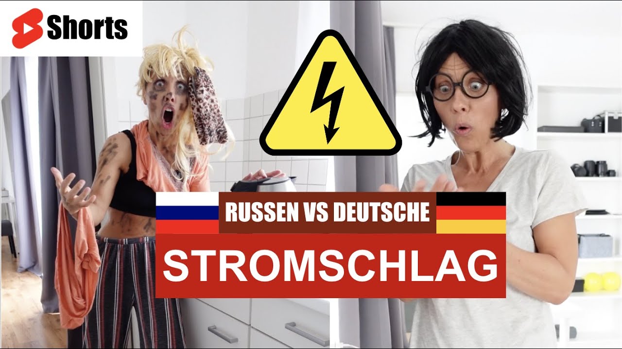 😂Russen VS Deutsche - Stromschlag abbekommen...