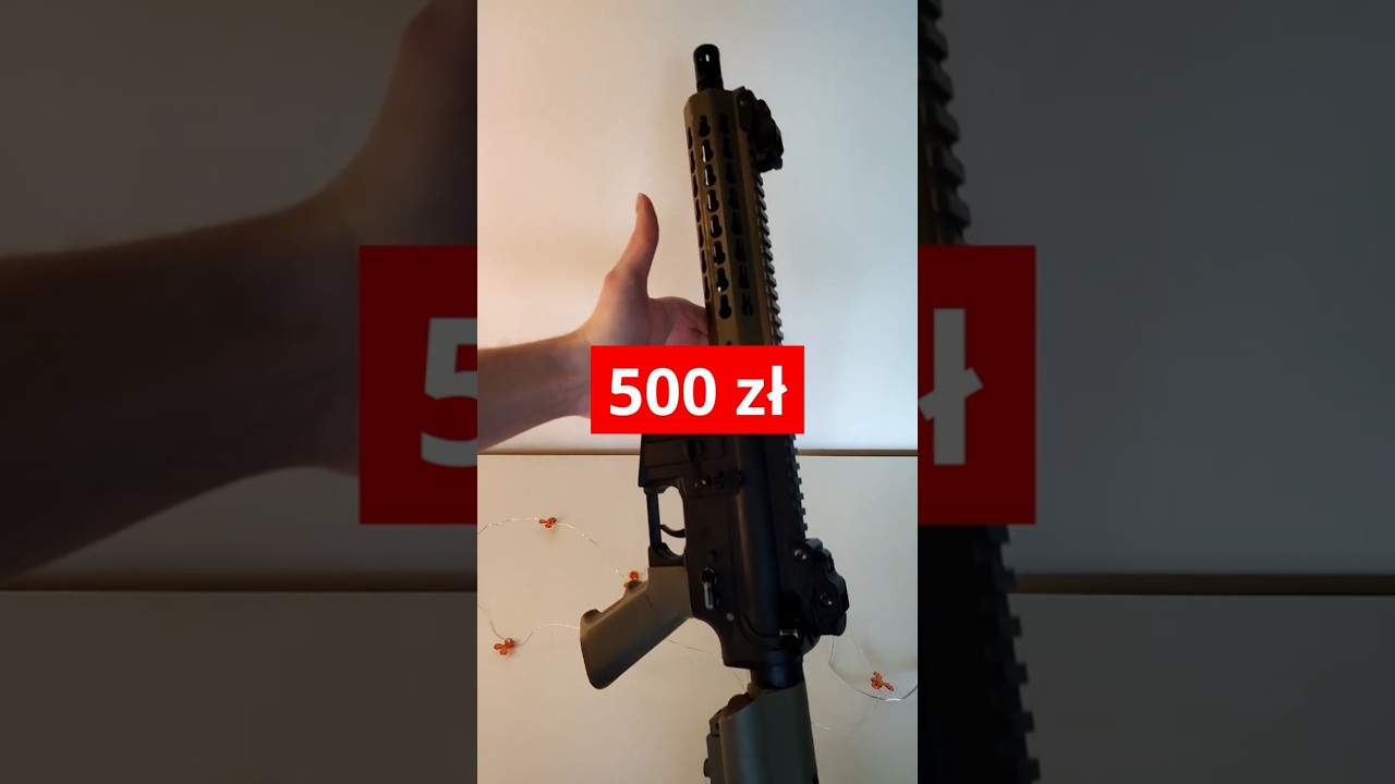 Replika ASG za 500zł vs 1500zł #airsoft #asmr #army #airsoftgun #short #blaster #airsoftpolska