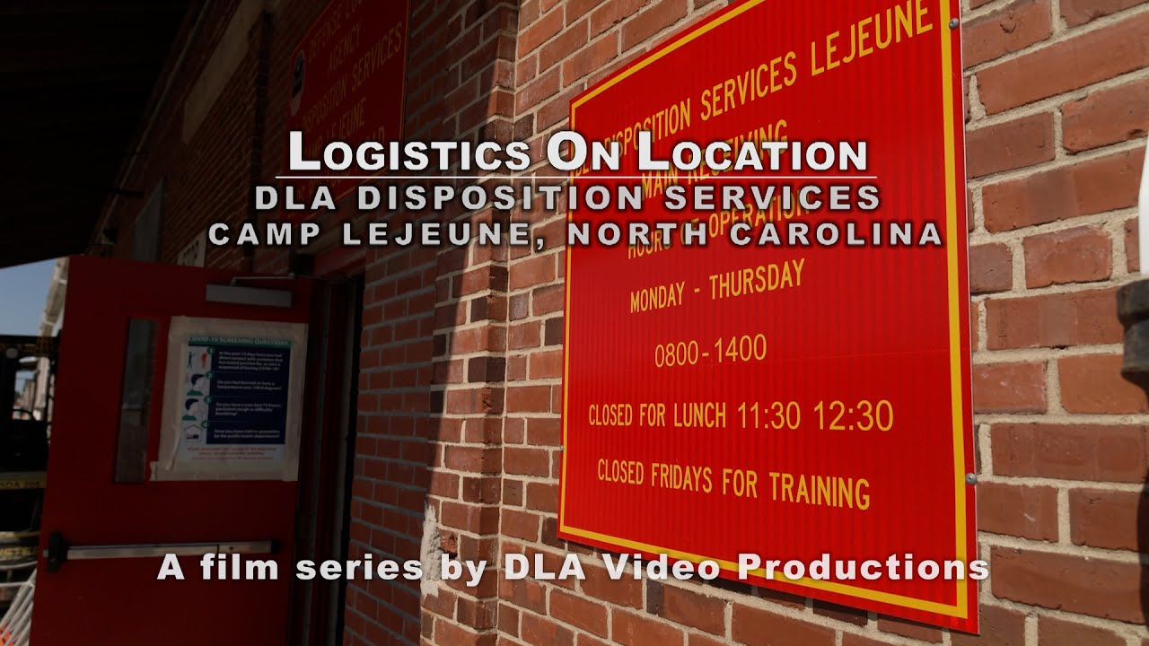 Logistics On Location: DLA Disposition Services, Camp LeJeune, NC (open caption)