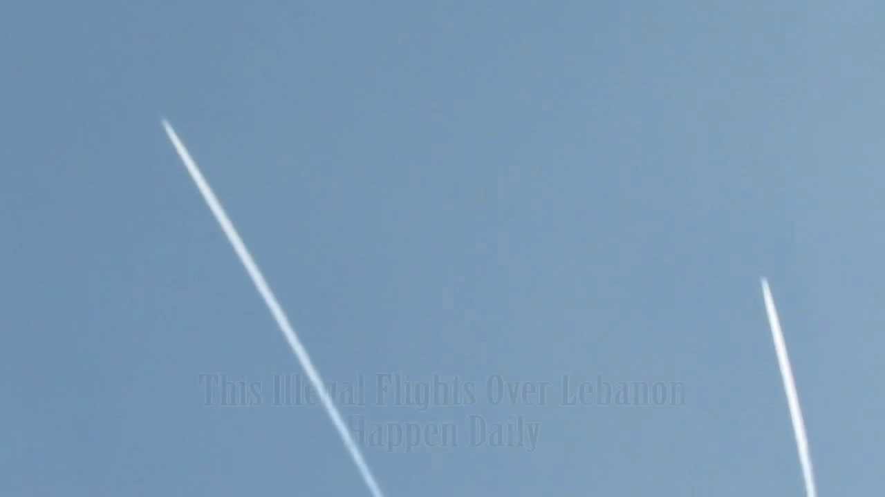 Israeli Violates 1701 Resolution by Flying illegally in Lebanese Airspace