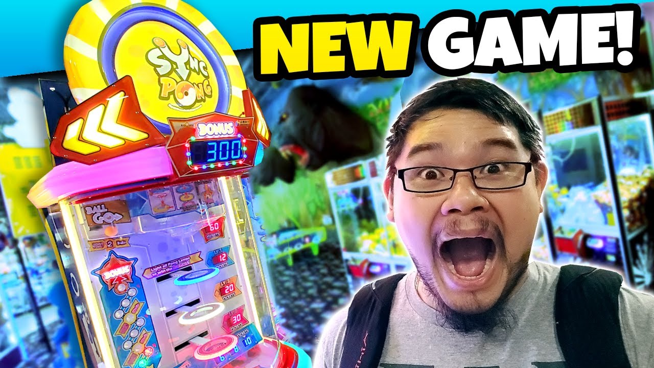 WHAT is Sync Pong?! NEW Arcade Game at Tilt Studio Arcade!
