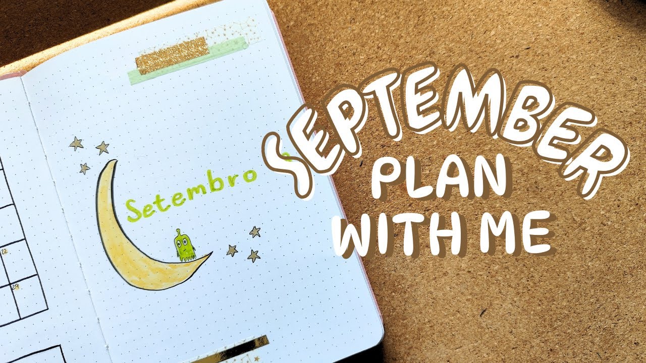 September Plan With Me | 2024 Bullet Journal Spreads 💚