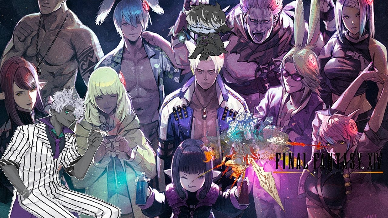 We are so back FFXIV grinding to level 100 in every class! New ff1pr playthrough video out now!!!