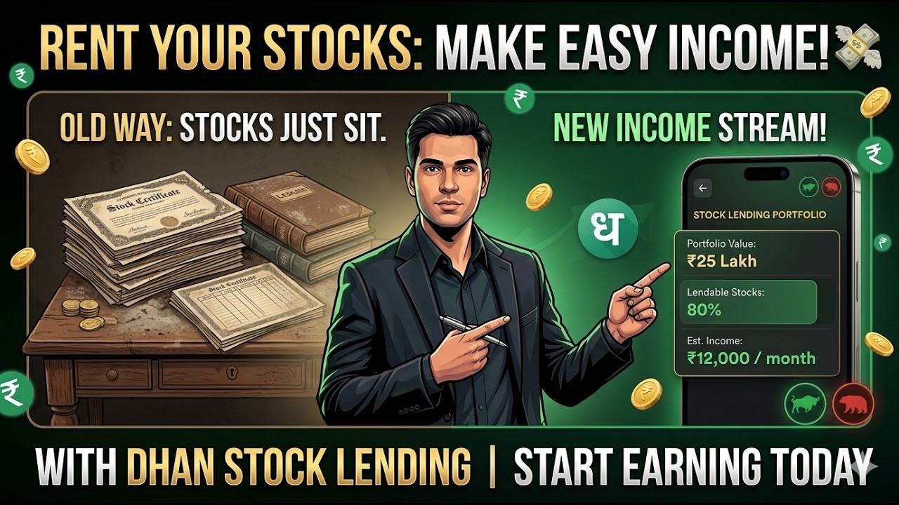 Turn Your Portfolio into a Rental Property 📈 How to use Dhan 