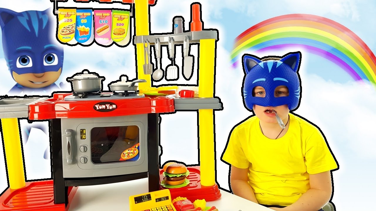 Alex è un super chef! Cosa cucinerà Alex?🍔🍟🍲