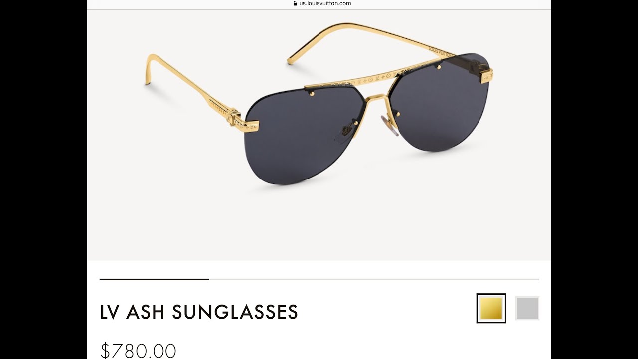Louis Vuitton Ash Sunglasses & 1.1 Millionaires Sunglasses