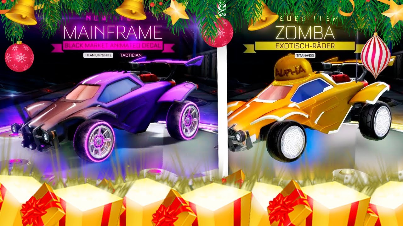 Best Golden Gift '22 Opening Rocket League (Christmas Special)
