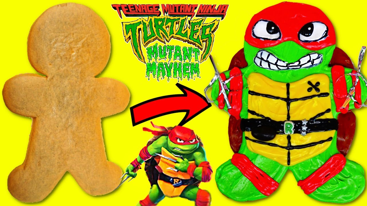 Украшение для печенья «Рафаэль, мутант-безумие» из TMNT