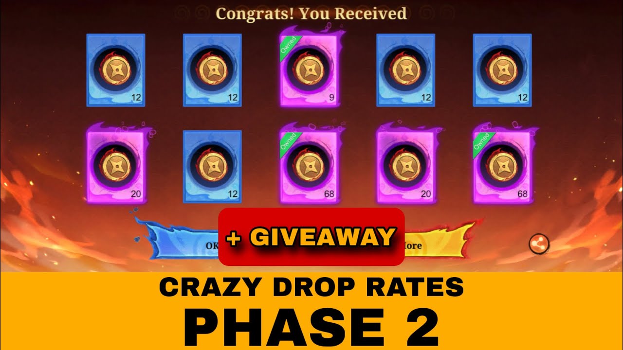 CRAZY DROP RATES | MLBB X NARUTO Premium Supply Phase 2 