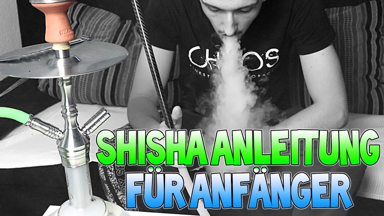SHISHA ANLEITUNG FÜR ANFÄNGER 😚💨