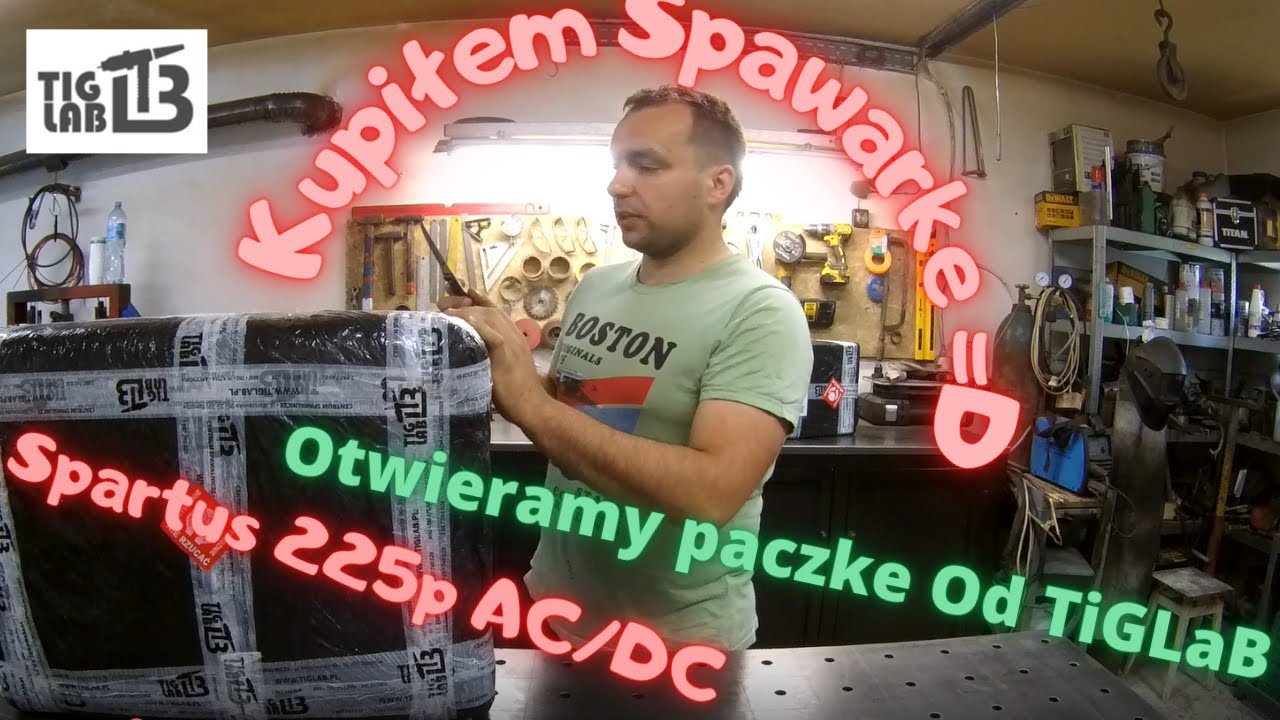 Kupiłem Spawarkę =D Otwieramy Paczkę od TiGLaB :) Spartus 225p AC/DC