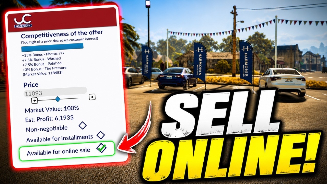Car Dealer Simulator ЭП. 57 &ndash; Новое обновление для онлайн-продажи машин может изменить всё!