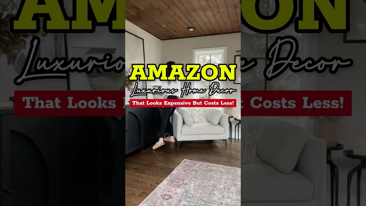 Viral Hits: Amazon Low Cost Luxurious Home Decor! #viral #lowbudget #amazon #luxury #homedecor #fyp
