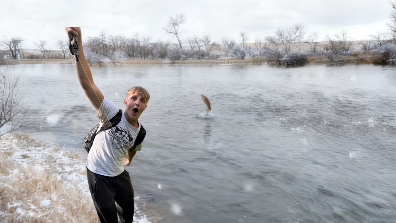 Fishing Montana's World Famous River in the Winter!