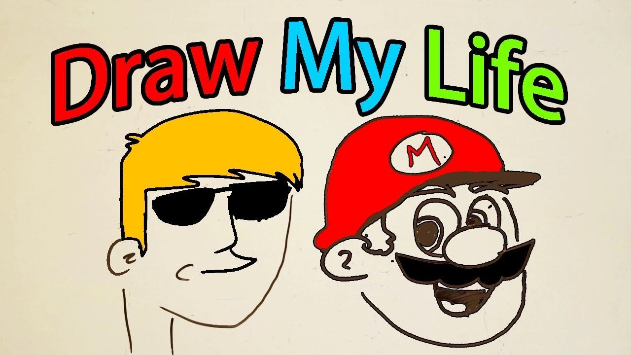 Draw My Life - SuperMarioLogan [REUPLOADED]