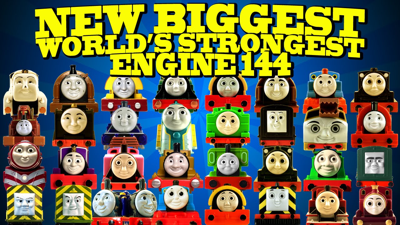 Thomas and Friends 144 BIGGEST World's Strongest Engine Trackmaster ThomasToyTrains