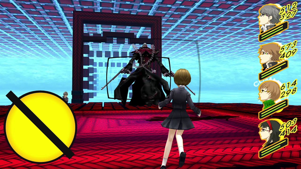 Persona 4 Golden  PC Reaper fight Very Hard Mode