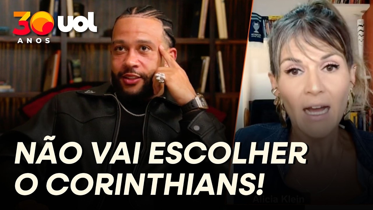 MEMPHIS SÓ FICA NO BRASIL SE FIZER COPA APAGADA, DIZ ALICIA