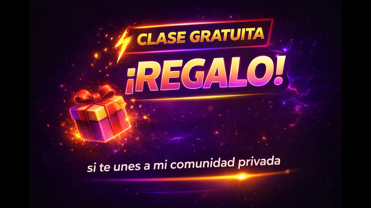 🎁 Clase GRATIS para Crear y Vender PDFs + Regalo en mi Comunidad Privada
