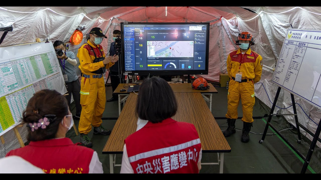20220921 總統視導「大規模震災救災動員演練」
