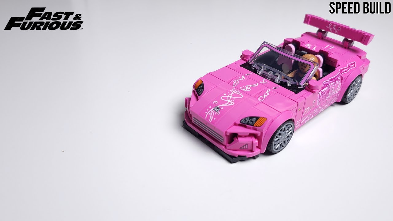 Lego Speed Champions 77241 2 Fast 2 Furious Honda S2000 Speed Build