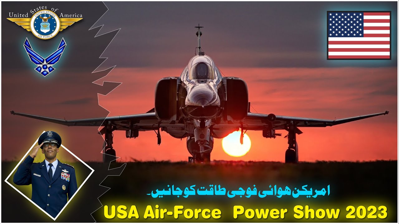 United States  Airfroce Firepower show 2023 | world most advanced airforce | Utubee