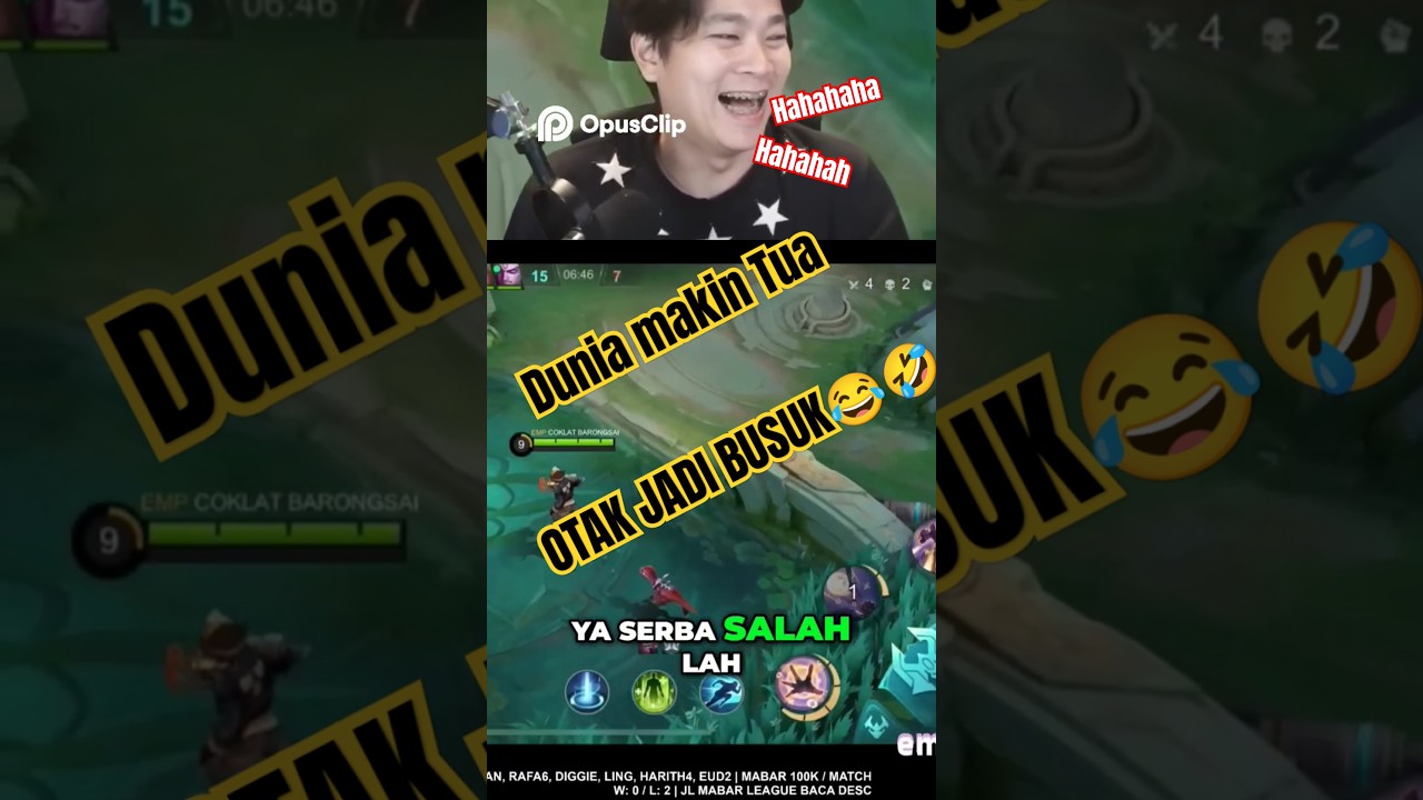 Reaction JONATHAN LIANDI dinia Makin tua otak BUSUK😂🤣