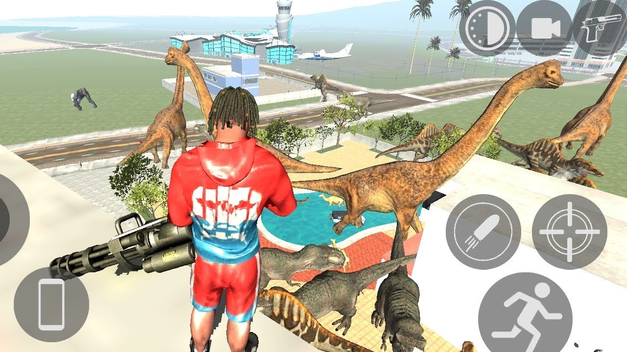 Franklin Ke Ghar 🏠 Mein Dinosaur 🦖🦕 Ka Attack // Indian Bike Driving 3d Gameplay //