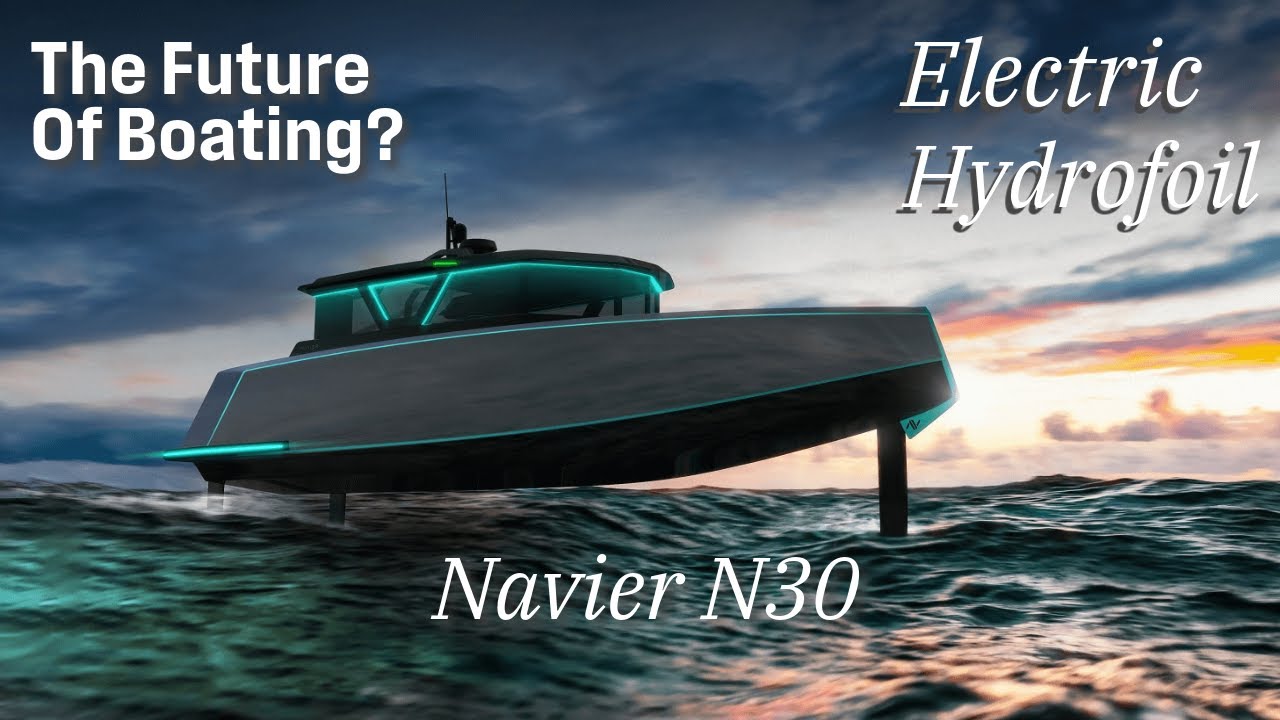 Experience Navier: Long Range Electric Hydrofoil Boat