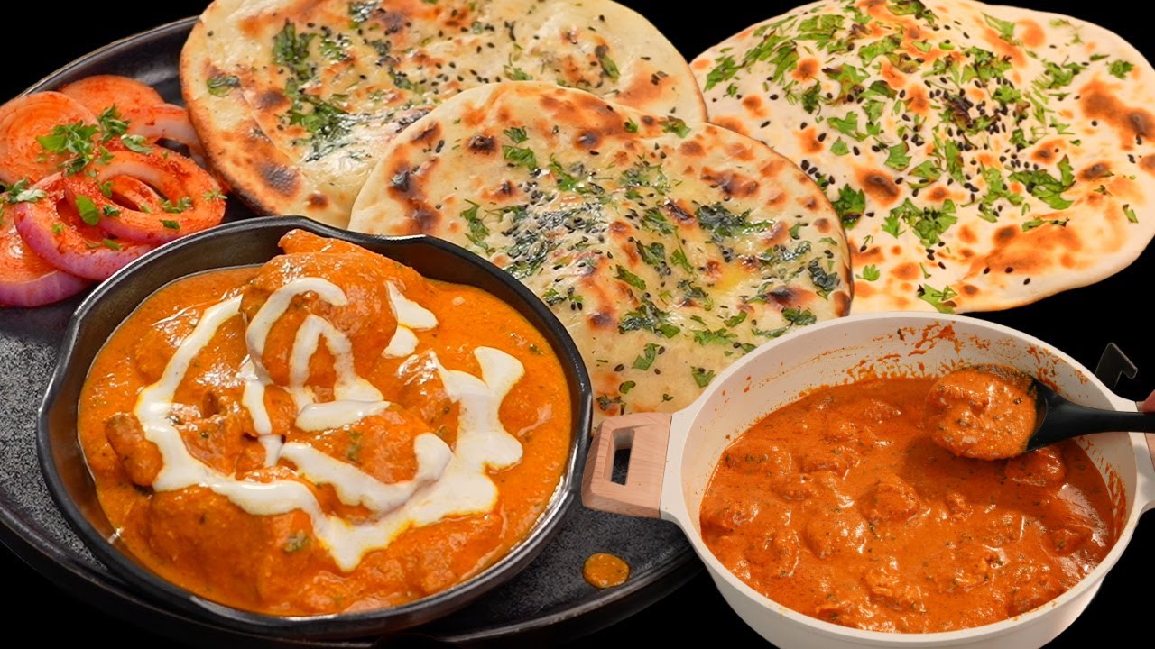 ढाबा जैसा बटर चिकेन और तंदूरी रोटी | Butter Chicken with Tandoori Roti Recipe |Butter Chicken Recipe
