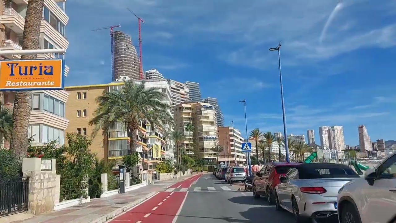 Benidorm Otoño Playa de Poniente 10/11/2025