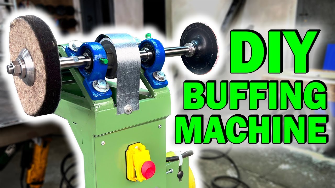 MAKING a Buffing Machine | DIY Machine for Grinding and Polishing